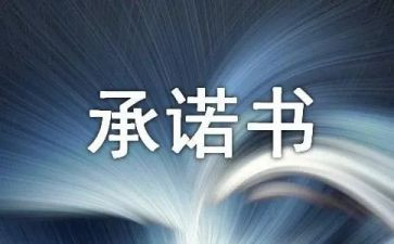 招标人承诺书8篇