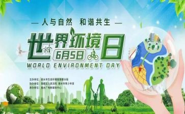 2024环境日活动方案精选5篇