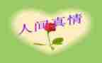 人间处处有真情的作文6篇