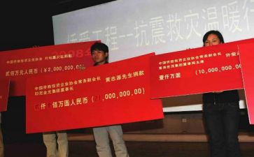 捐助活动总结7篇