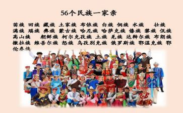 小学民族团结教案5篇