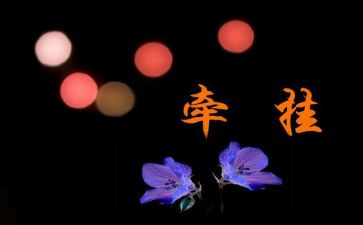 我牵挂的人作文400字5篇