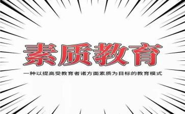 素质综合评价个人总结5篇