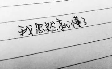 作文慢慢的我懂了600字6篇