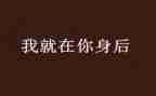 我在你身后作文6篇