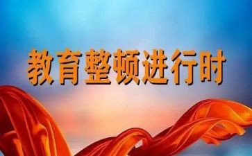 对伍教育整顿心得体会8篇