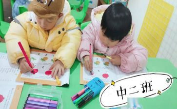幼儿园中班幼儿心得体会6篇